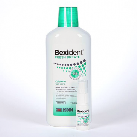 Bexident® Fresh Breath colutorio 500ml + spray 15ml