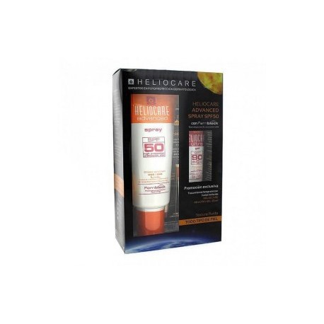 Heliocare Pack Advanced SPF50+ spray 200 ml + Ultra SPF90+ gel 25 ml