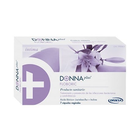 Donna Plus Floboric Vaginal 7 Cápsulas