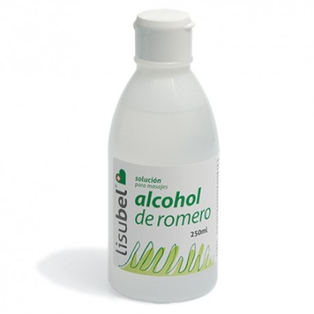 alcohol de romero lisubel 250 cc.