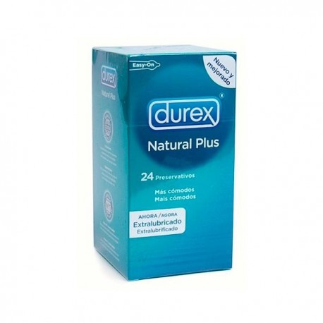 Durex Natural Plus Easy On 24 Unidades