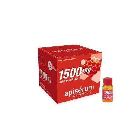 apiserum classic 1500 mg. 18 viales