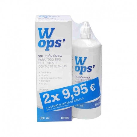 Wops Solución Unica 360ml Duplo