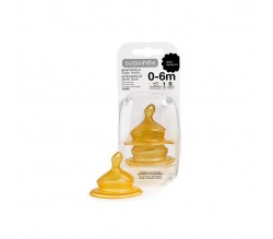 Nuk Tetina Latex Boca Ancha 6+ T-m 2 Und - Comprar ahora.