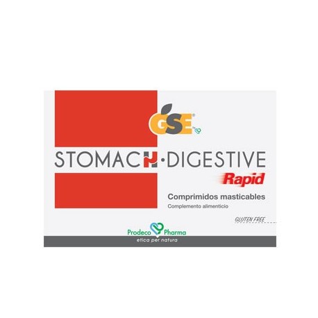 Gse stomach digestive rapid 24 comprimidos masticables