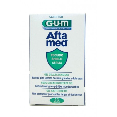 gum aftamed gel bucal escudo con aplicador 10 ml