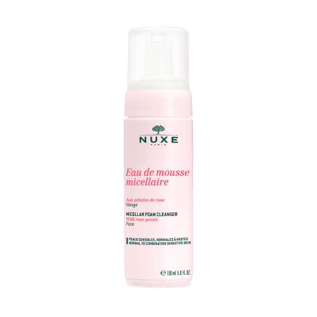 nuxe espuma micelar con pétalos de rosa 150ml