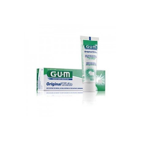 gum pasta dental original white 75 ml