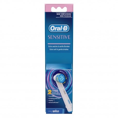 oral-b recambio sensitive clean 2u