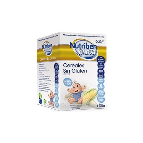 Nutriben innova cereales sin gluten 600 g sin aceite de palma