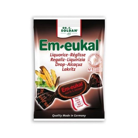 Em-eukal caramelo bolsa regaliz 50gr
