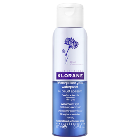 Klorane locion desmaquillante ojos aciano 100ml