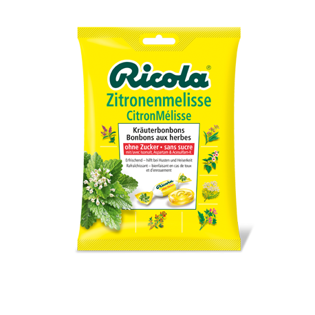 ricola caramelos limon-melisa bolsa 70 g