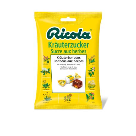 ricola caramelos hierbas bolsa 70 g.