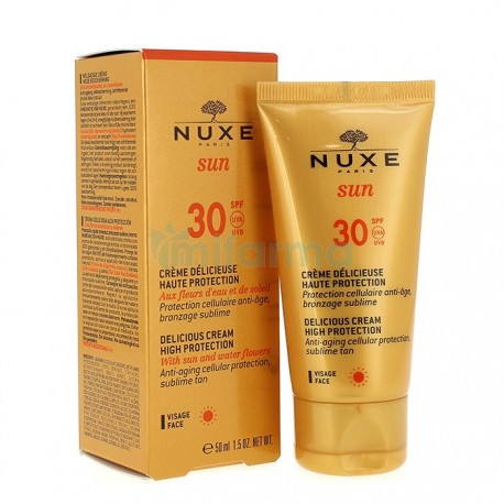 Nuxe Sun Crema Deliciosa Alta Protección SPF 30 50 ml
