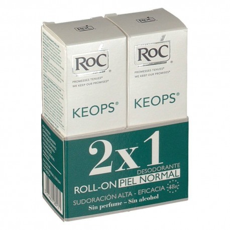 Roc Desodorante Keops Roll-on Duplo 30 ml