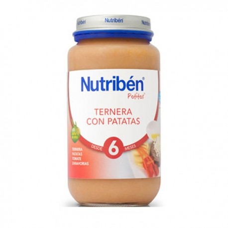 nutriben grandote ternera/patatas 250gr.