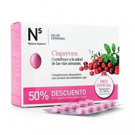 NS Cispreven Duplo 2 x 30 Comprimidos 50% Dto en 2a Unidad