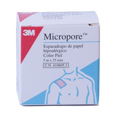 esparadrapo micropore carne 5 x 2,5