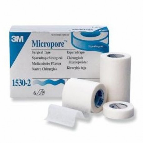 esparadrapo micropore blanco 5 x 5