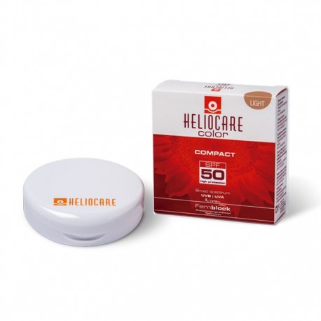 Heliocare compacto color light f50 10g.