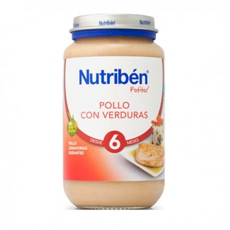 nutriben junior pollo con verduras 200gr