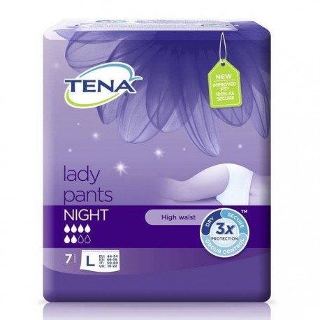 Tena Lady Pants Night Talla L 7 Und