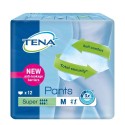 TENA Pants Super Talla M 12 Und