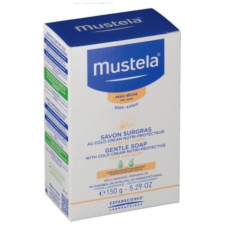 Mustela Jabón Sobregraso Cold Cream Nutriprotector 150g