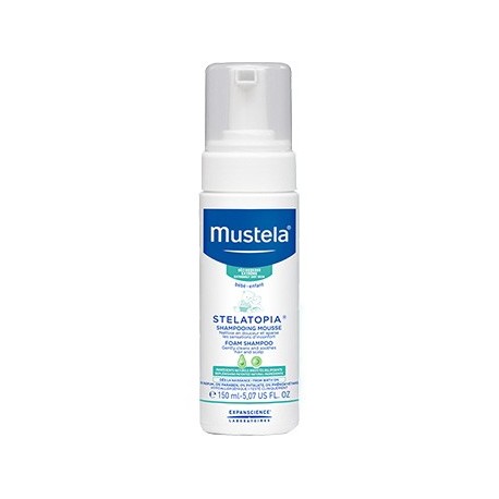 Mustela Champú Mousse Piel Atópica Stelatopia 150ml