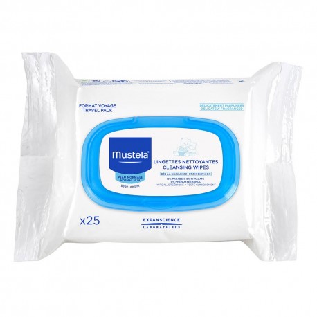 Mustela Toallitas de Viaje 25 Und