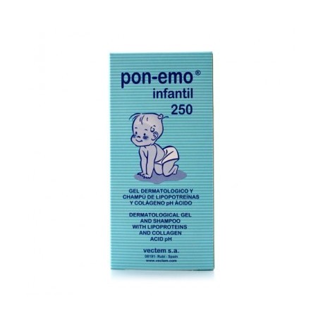 pon-emo infantil locion aloe vera 250 ml