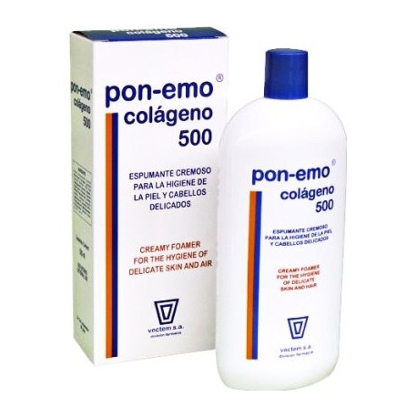 pon-emo colageno gel/champu 500 ml.