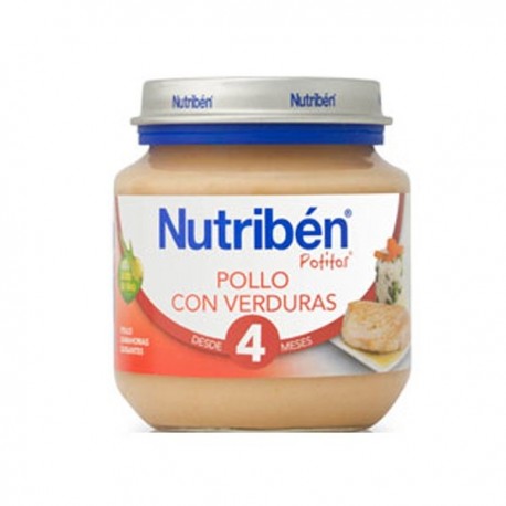 nutriben bebe inicio a la verdura 130gr.