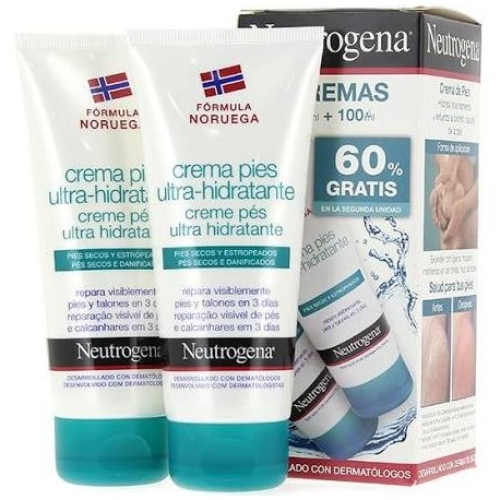 Neutrogena Crema de Pies Ultrahidratante 100ml Duplo