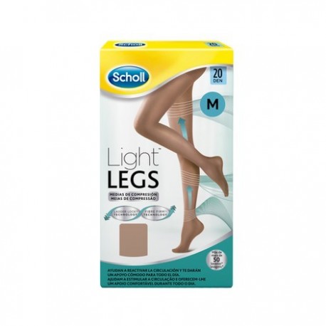 Scholl Pantys Compresion Ligera 20den Carne Talla M