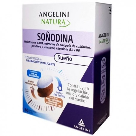 Angelini Soñodina Sueño 60 comprimidos Bicapa