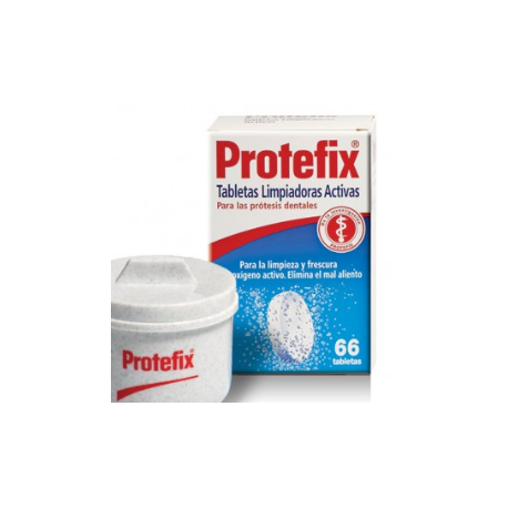 Protefix Limpieza Activa Protesis Dental 66 Tabletas