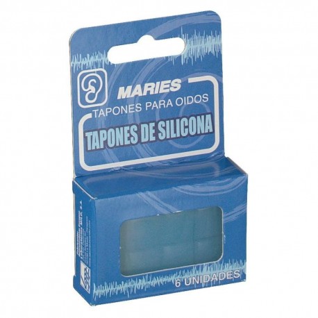 Tapones Oídos Maries Silicona 6 Unidades