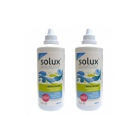 Solux Solucion Unica + AH 360ml x 2unidades