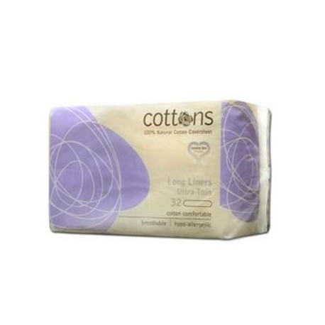 Cottons Salvaslip Extralargo Ultrafino 100% 32u