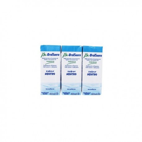 bioralsuero neutro pack 3 brick x 200ml