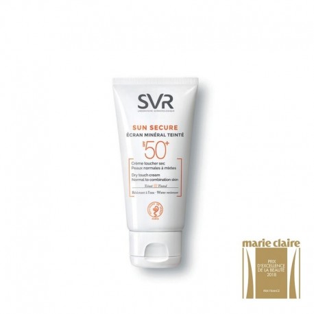 SVR Sun Secure Crema Confort Color piel seca SPF50+ 50ml
