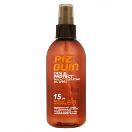 Piz Buin Tan & Protect SPF15 Aceite Bronceador 150ml