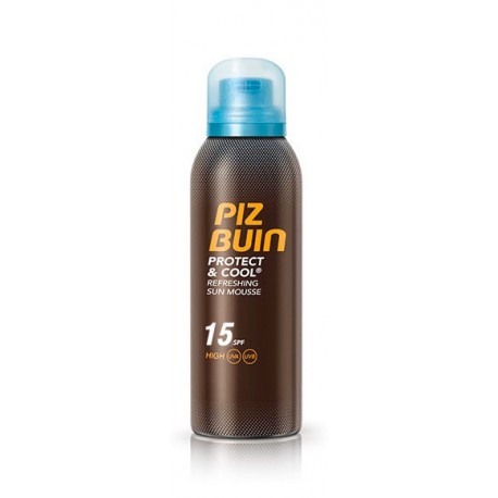 Piz Buin Protect & Cool FPS15 Mousse Solar 150ml