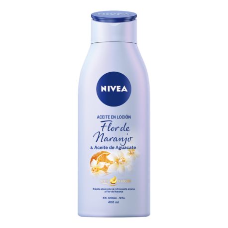 Nivea Aceite en Loción Flor de Naranjo y Aceite de Aguacate 400ml