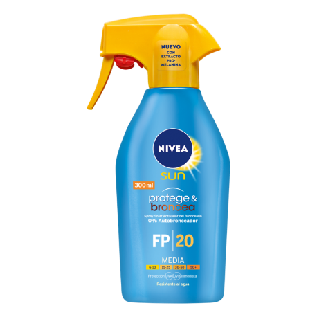 Nivea Sun Protege & Broncea Spray Solar FP20 300ml