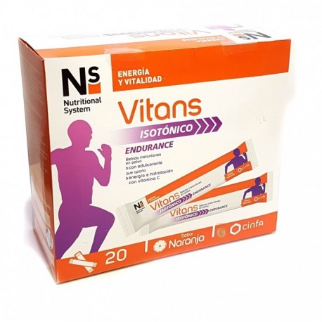 Ns Vitans Isotonico 20 Sobres
