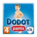 Dodot Pañales Pants T.4 (9-15Kg) 34 Unds