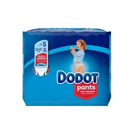 Dodot Pañales Pants T.5 31 Unds